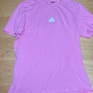 adidas Women's Pink Short Sleeve Tee